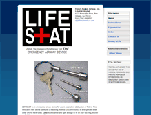 Tablet Screenshot of lifestatmedical.com